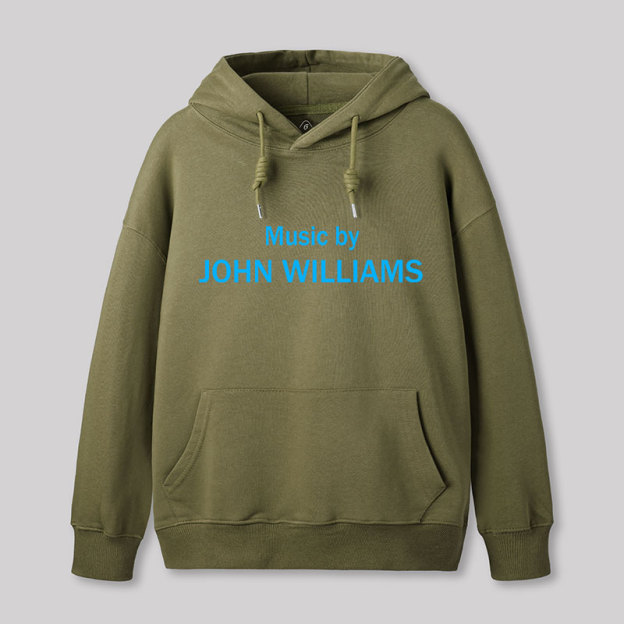 Music by John Williams Geek Hoodie