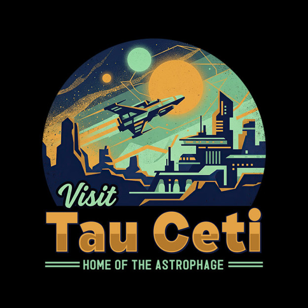 Visit Tau Ceti Geek T-Shirt