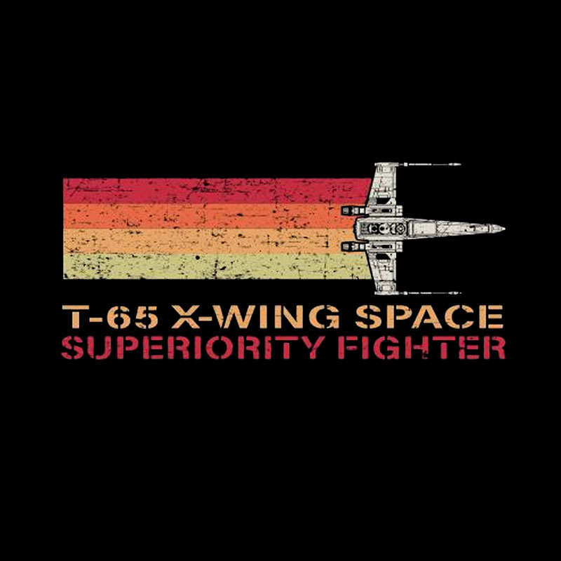 Starfighter Stripes Geek T-Shirt