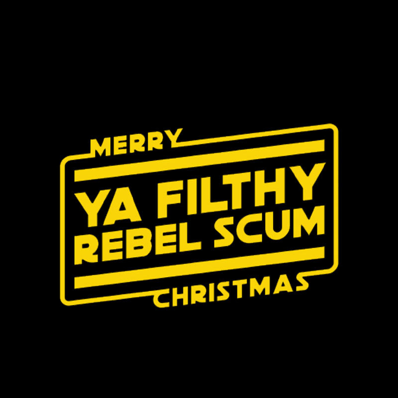 Merry Christmas Rebel Scum Geek T-Shirt