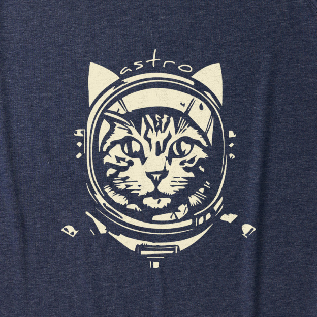 Astro Cat Ultra Soft Heather Tank