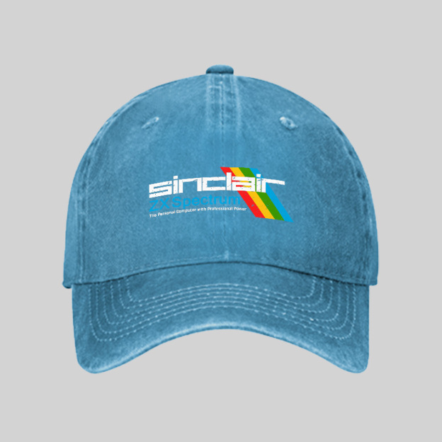 Sinclai ZX Spectrum Geek Washed Vintage Baseball Cap