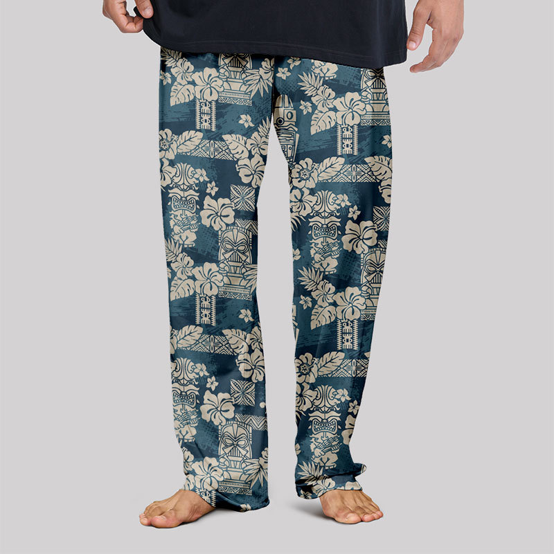 Hawaii TIKI Totem Geek Loungewear Pants