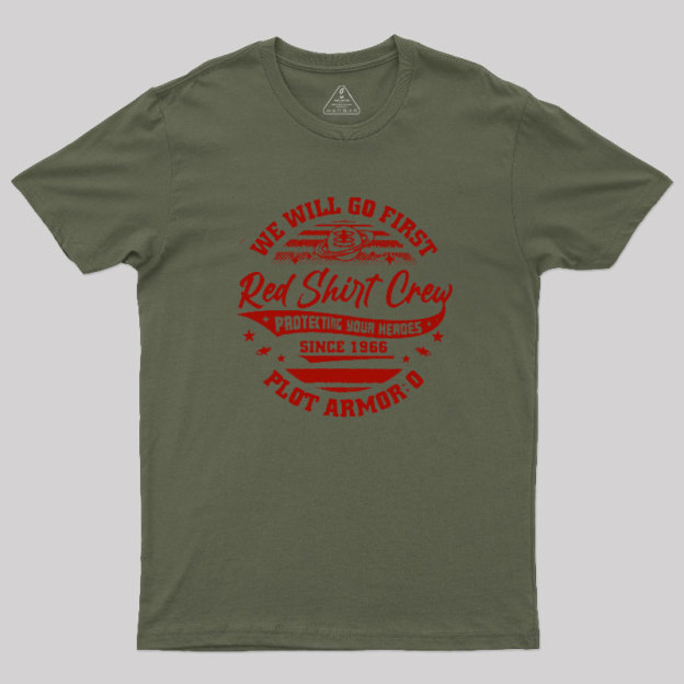 Red Shirt Crew Geek T-Shirt