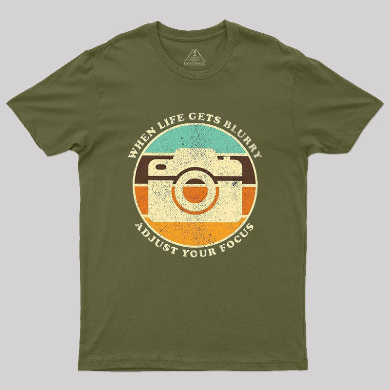 Vintage Camera Quote Geek T-Shirt