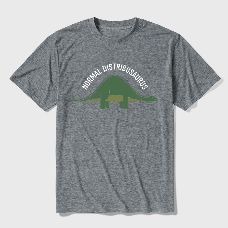 Normal Distribusaurus Ultra Soft Heather Tees