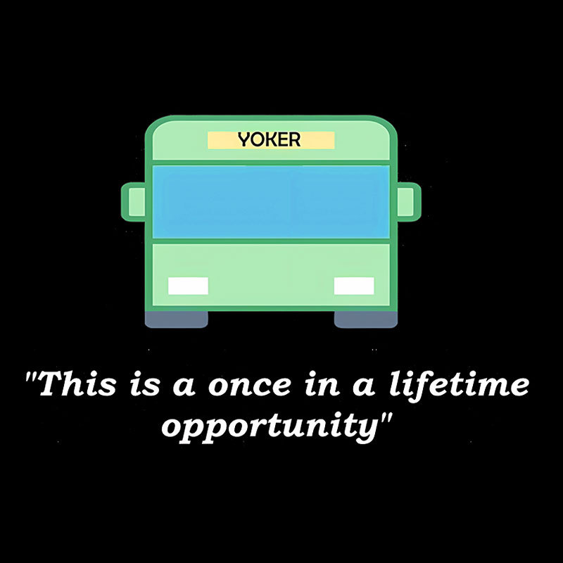 Yoker - A Once In a Lifetime Opportunity Geek T-Shirt