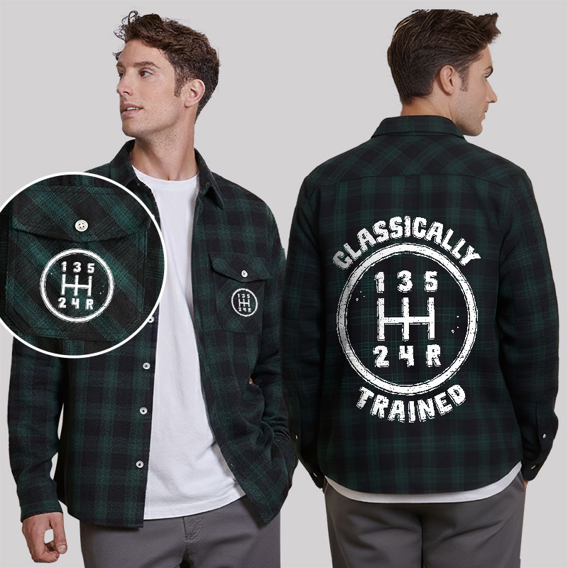 Classically Trained Plaid Flannel Shirt