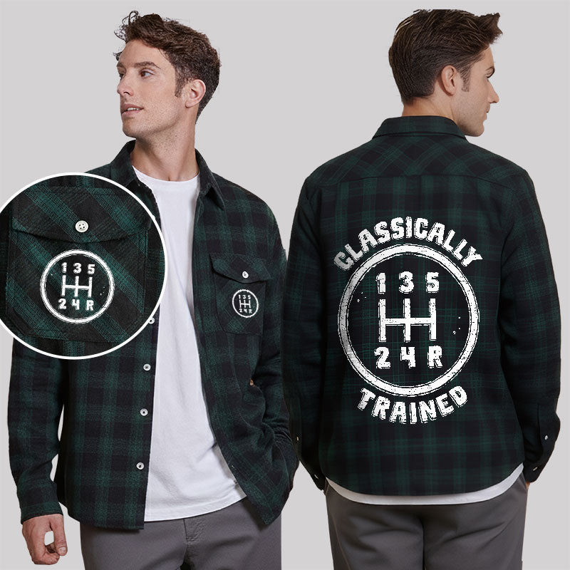 Classically Trained Plaid Flannel Shirt