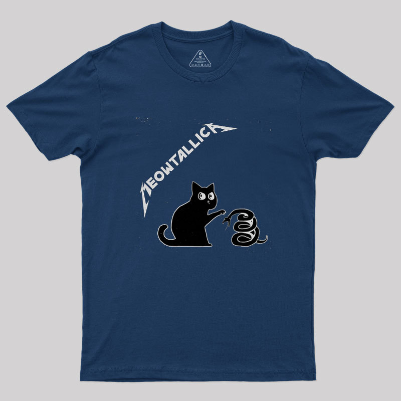 The Black Meow Geek T-Shirt