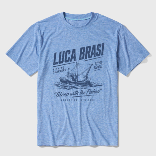 Luca Brasi Fishing Charters Ultra Soft Heather Tee