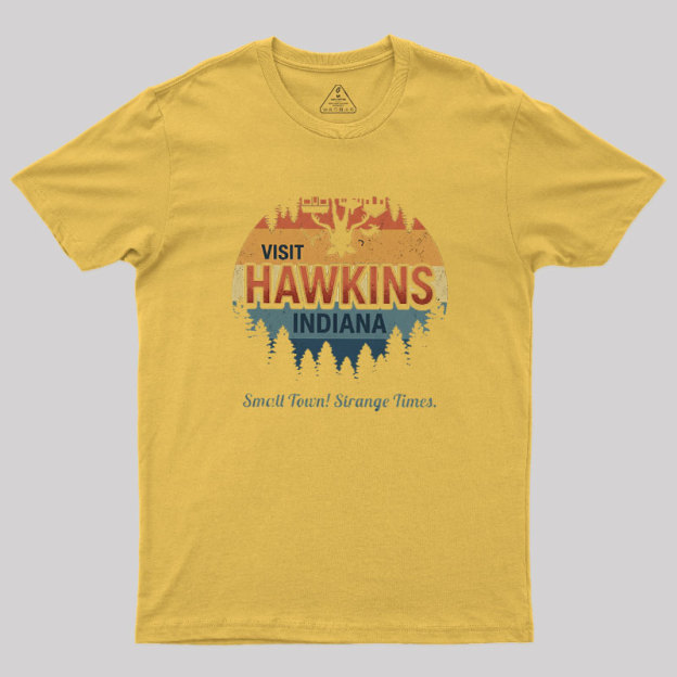 Visit Hawkins Retro 70s Geek T-Shirt
