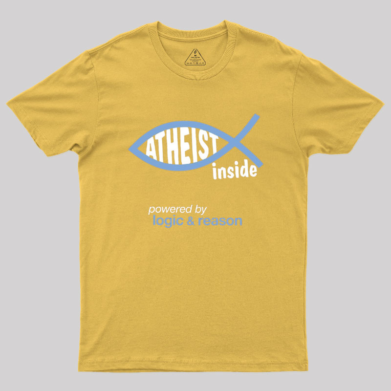 Atheist Inside Geek T-Shirt
