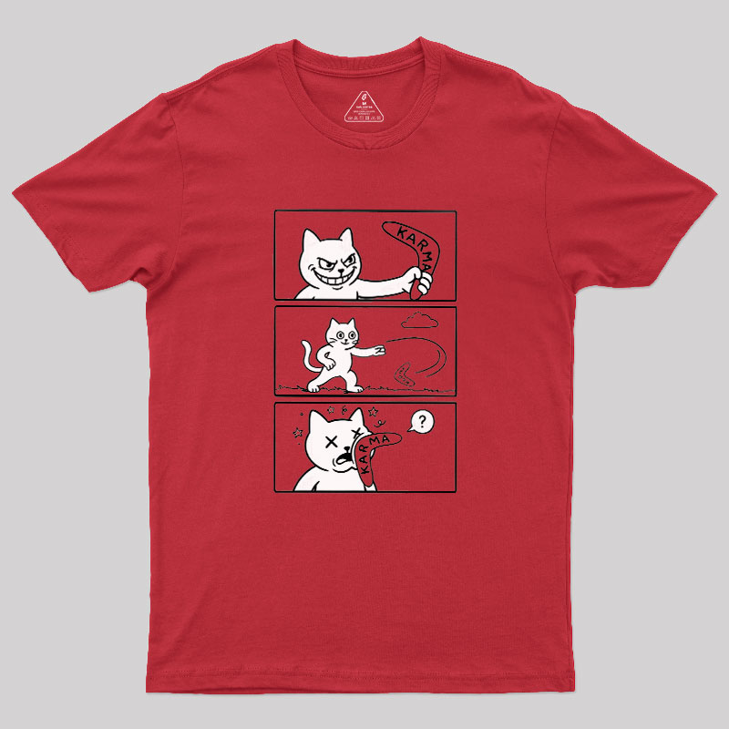 Karma Boomerang Geek T-Shirt