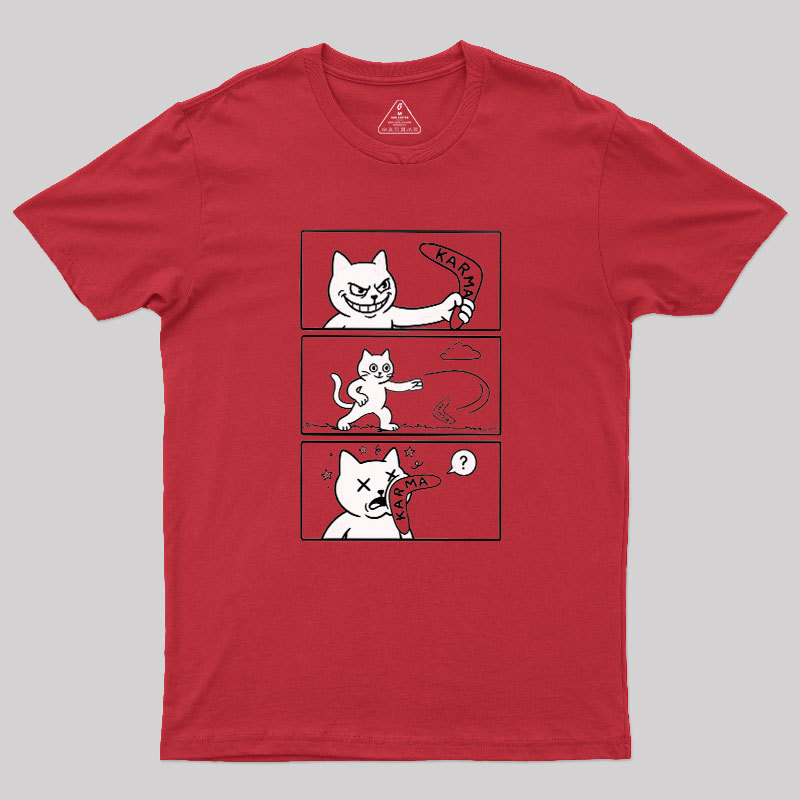 Karma Boomerang Geek T-Shirt