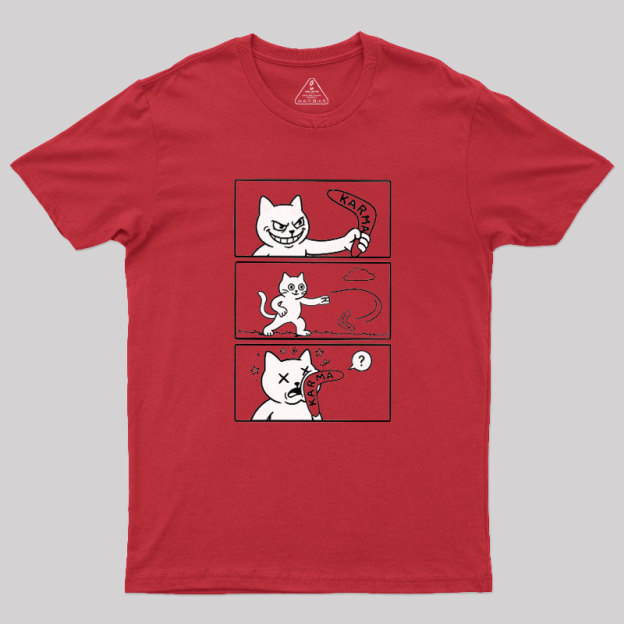 Karma Boomerang Geek T-Shirt