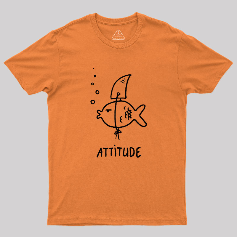 Fish Attitude Geek T-Shirt