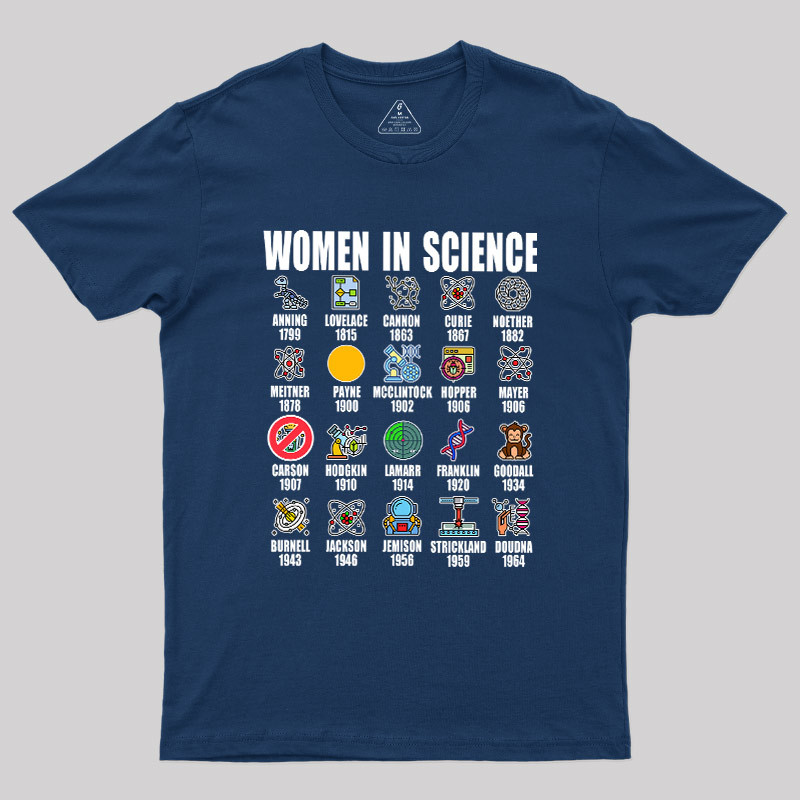 Women in Science Geek T-Shirt