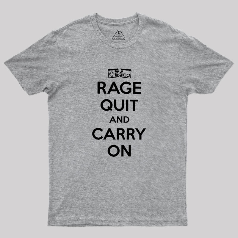 Rage Ouit Geek T-Shirt
