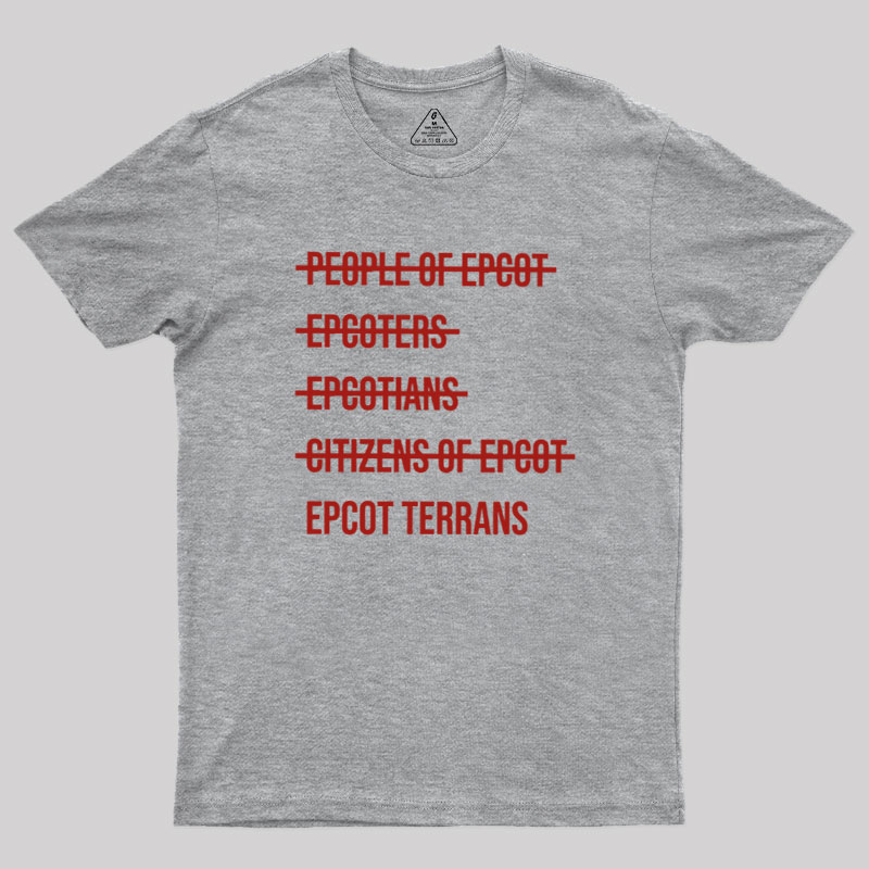 Epcot Terrans Geek T-Shirt