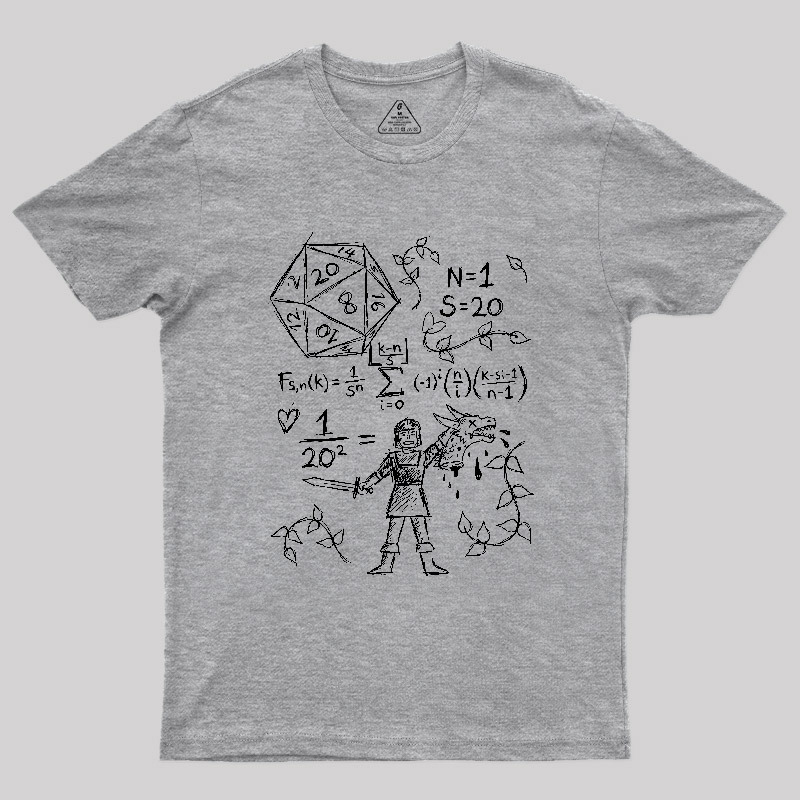 Knight of Probability Geek T-Shirt