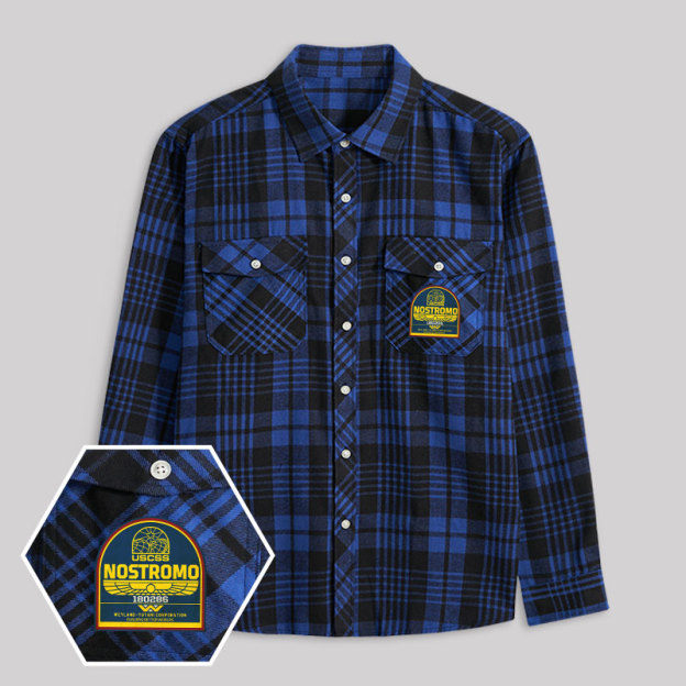 USCSS Nostromo Legacy Plaid Flannel Shirt