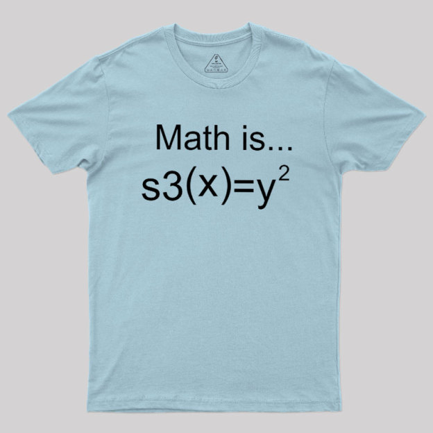 Math is Sexy Geek T-Shirt