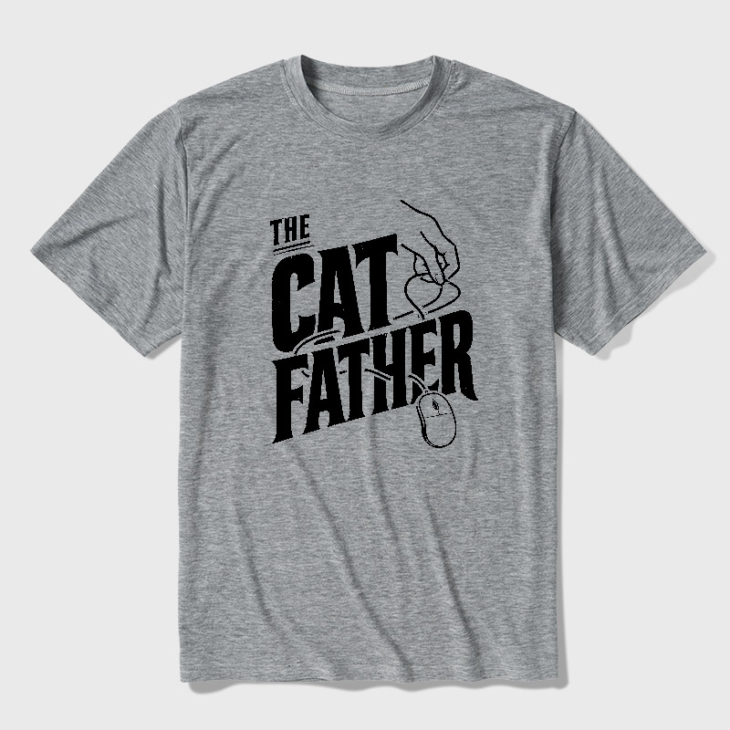 The Cat Father Ultra Soft Heather Tee