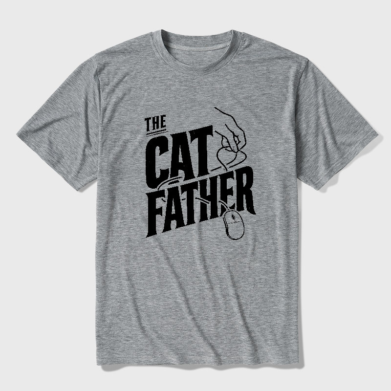 The Cat Father Ultra Soft Heather Tee