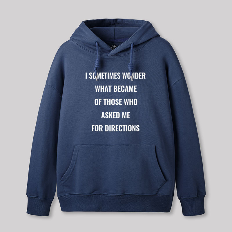 Asking For Directions Geek Hoodie