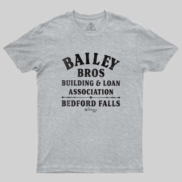 Bailey Bros Bedford Falls Geek T-Shirt