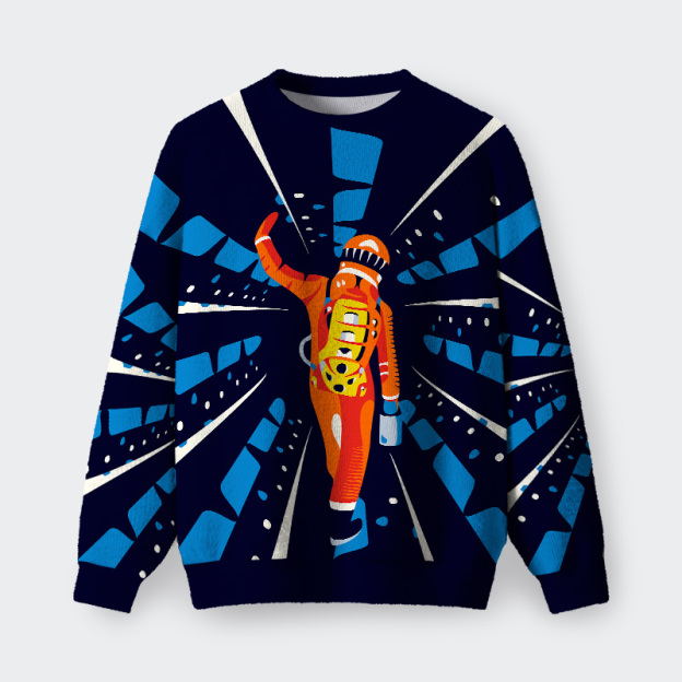 2001 A Space Odyssey Classic Fuzzy Fleece Sweatshirt