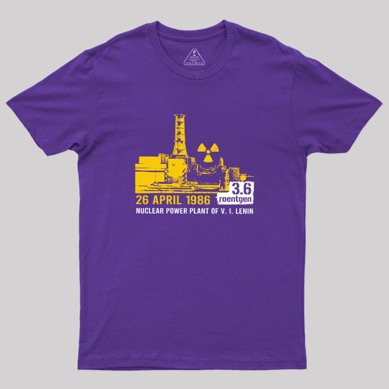 Chernobyl 3.6 Roentgen Geek T-Shirt