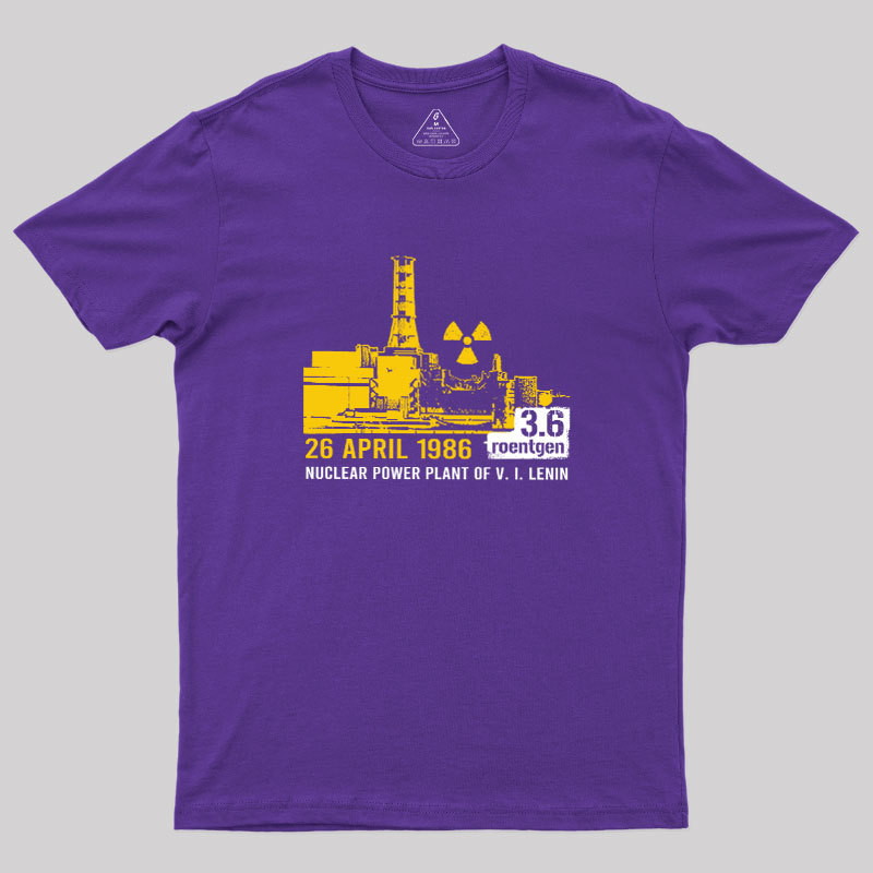Chernobyl 3.6 Roentgen Geek T-Shirt