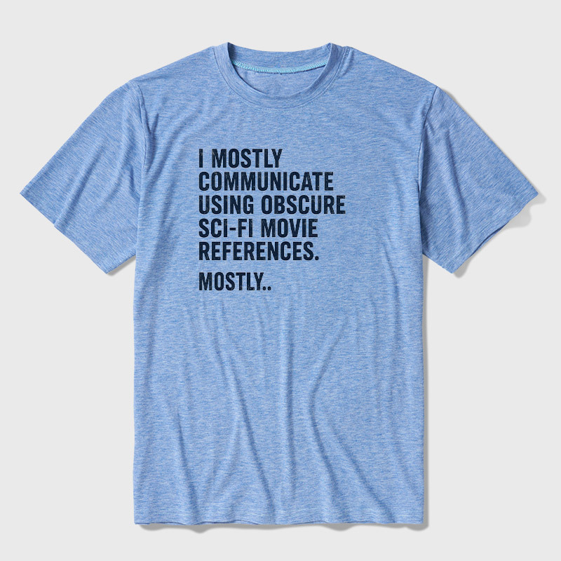 Sci-Fi Movie Reference Ultra Soft Heather Tee