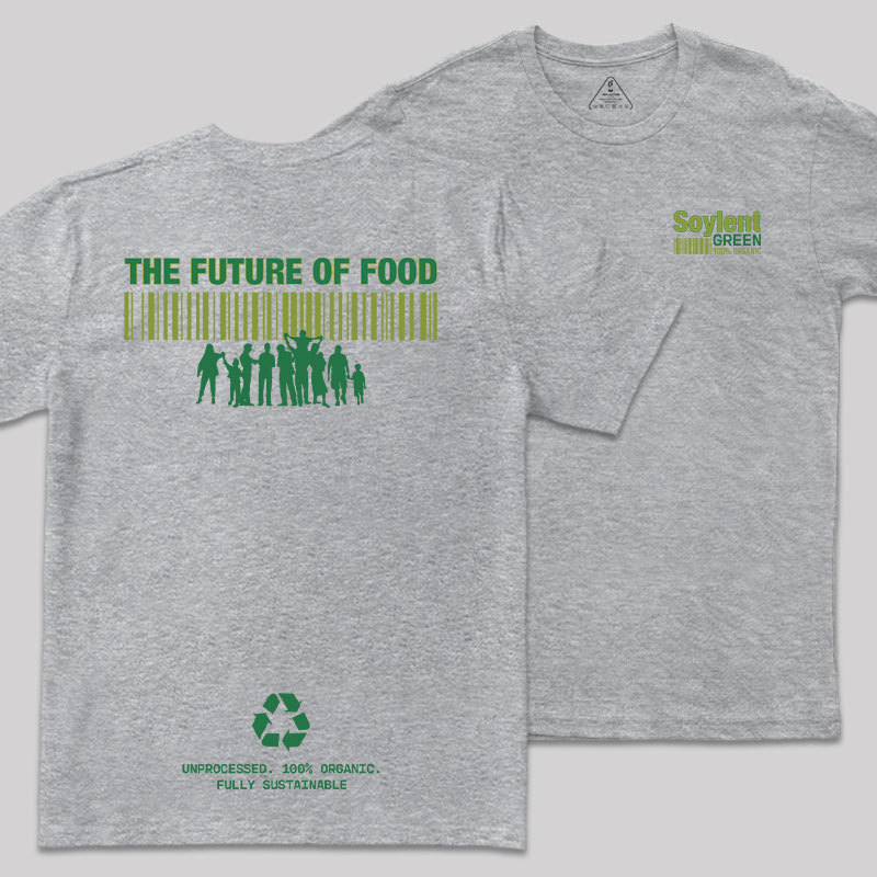 Soylent Green Front and Back Printing Geek T-Shirt