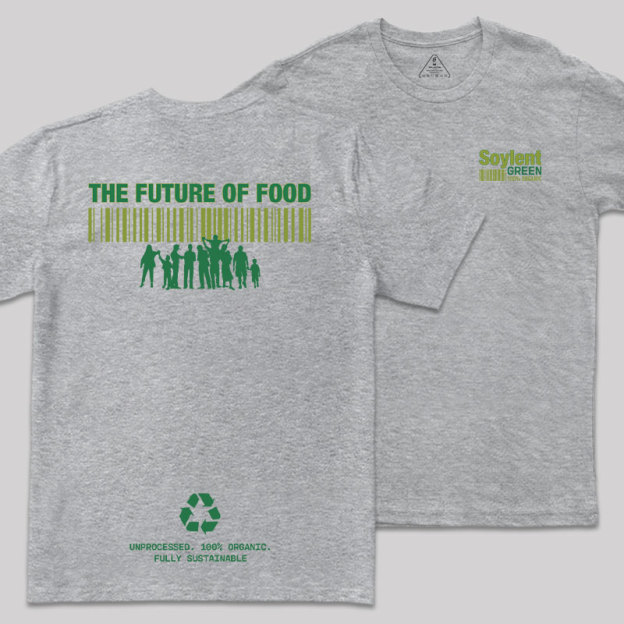 Soylent Green Front and Back Printing Geek T-Shirt
