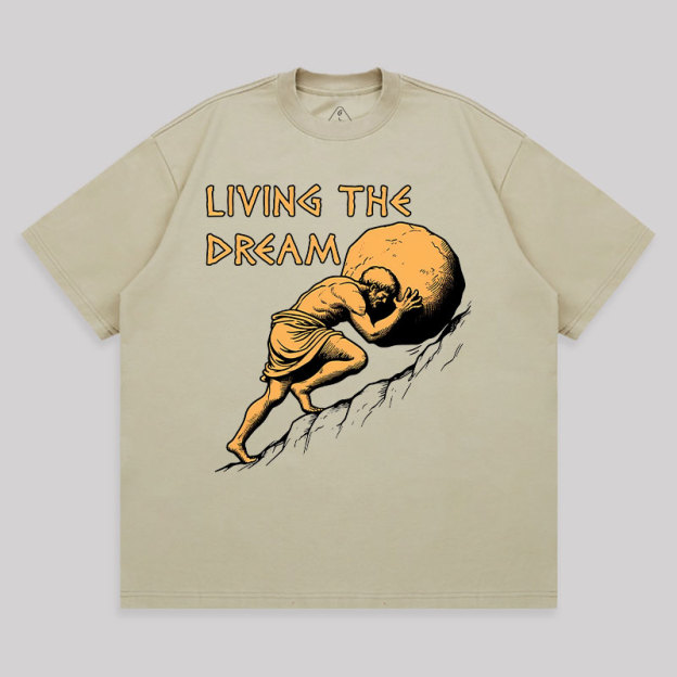 Living The Dream Unisex Oversized T-shirt