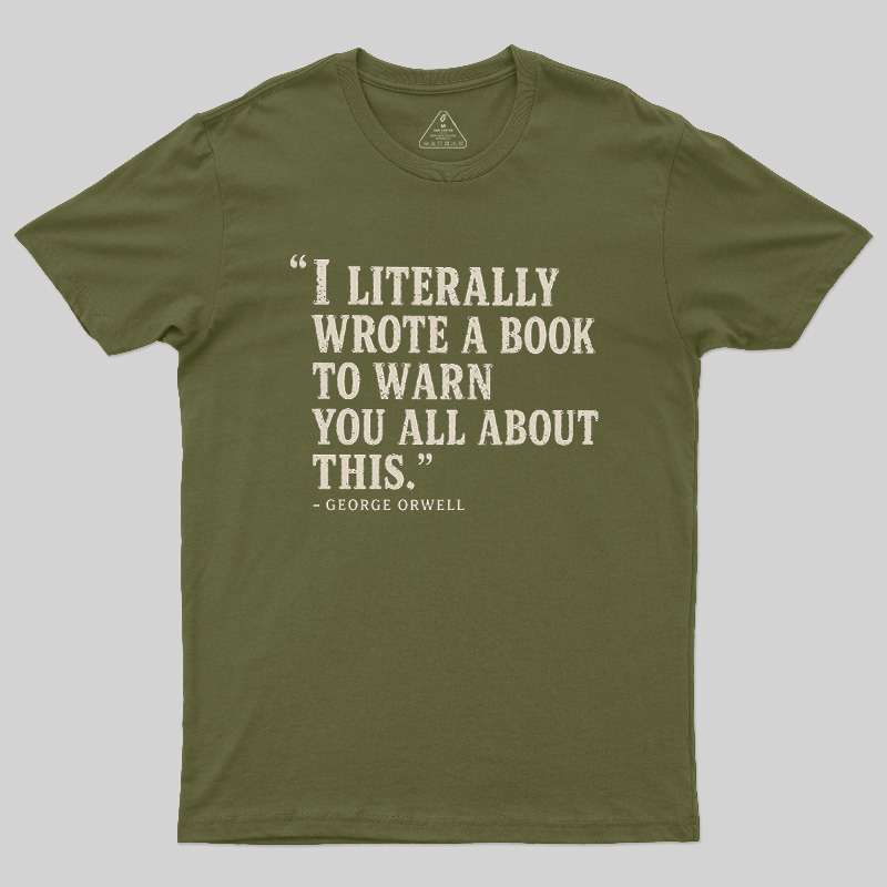 I Literally Wrote A Book To Warn You All About This Geek T-Shirt