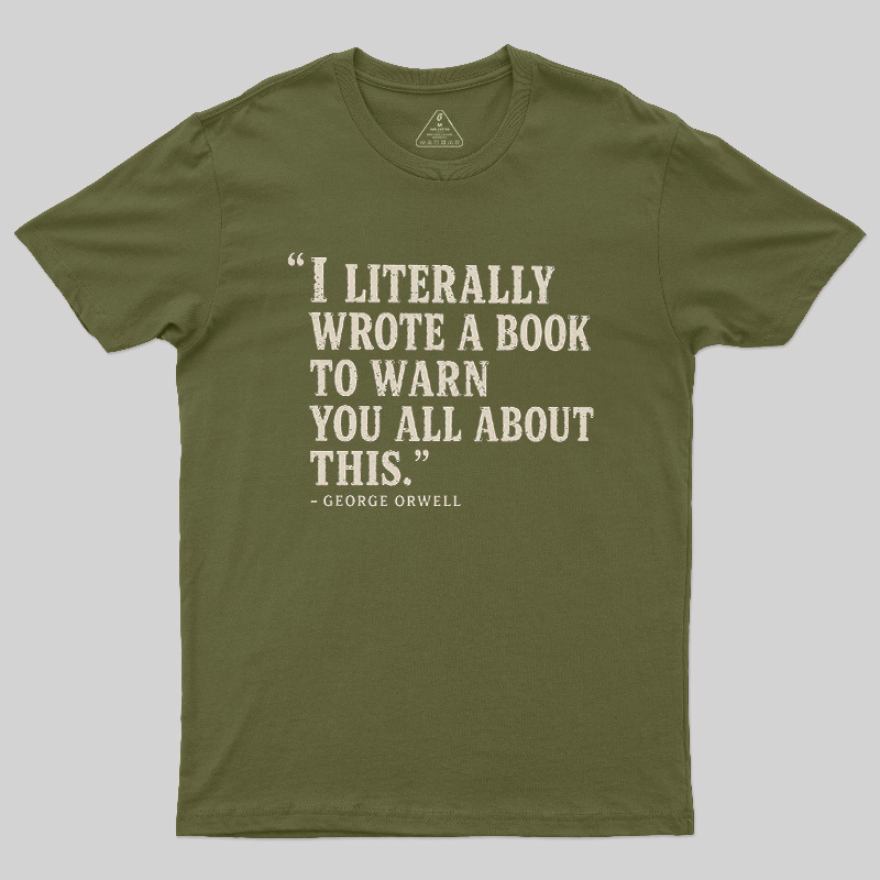 I Literally Wrote A Book To Warn You All About This Geek T-Shirt