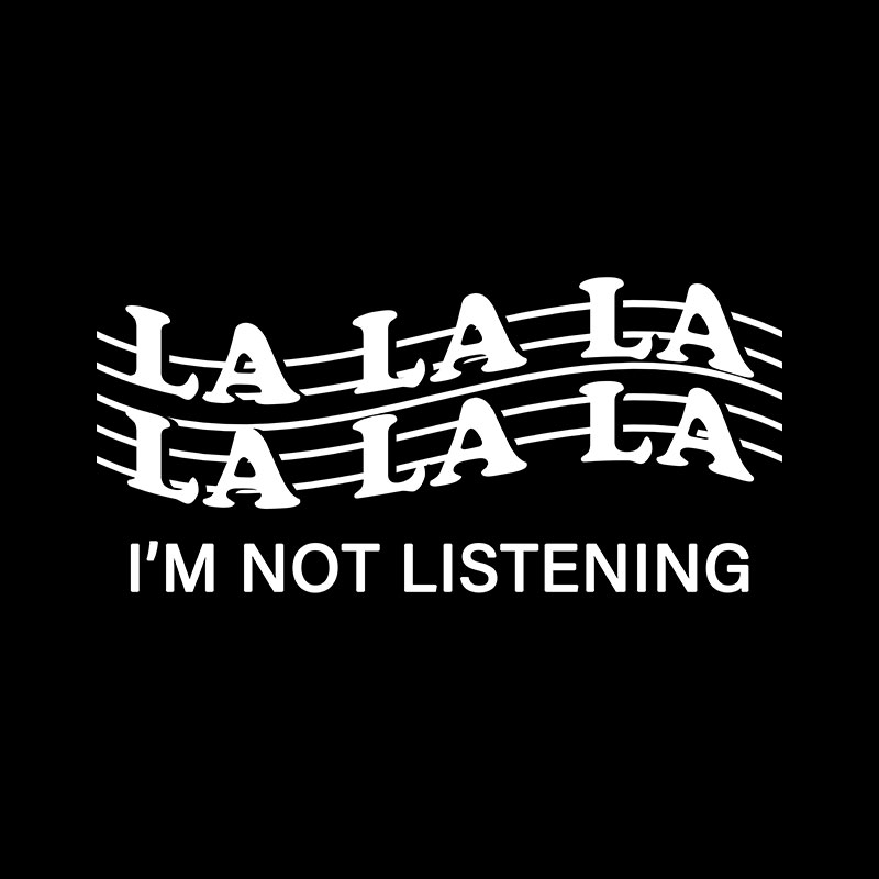 Im?Not?Listening Geek T-Shirt