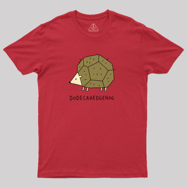 Dodecahedgehog Geek T-Shirt