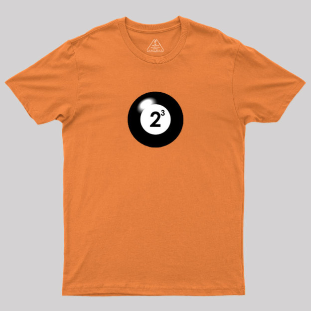 Funny Math 8 Ball Geek T-Shirt