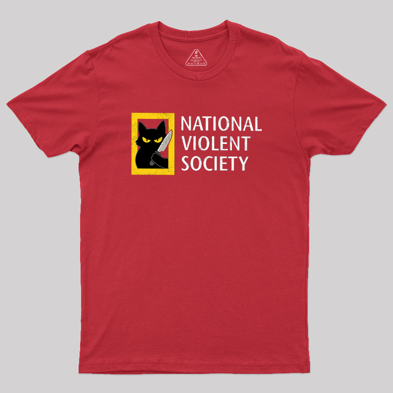 National Violent Society Geek T-Shirt