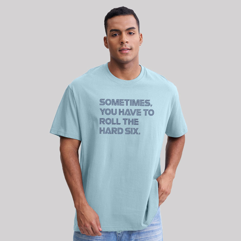 Roll The Hard Six Geek T-Shirt