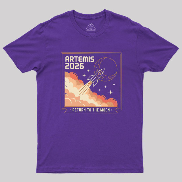 Return To The Moon Geek T-Shirt