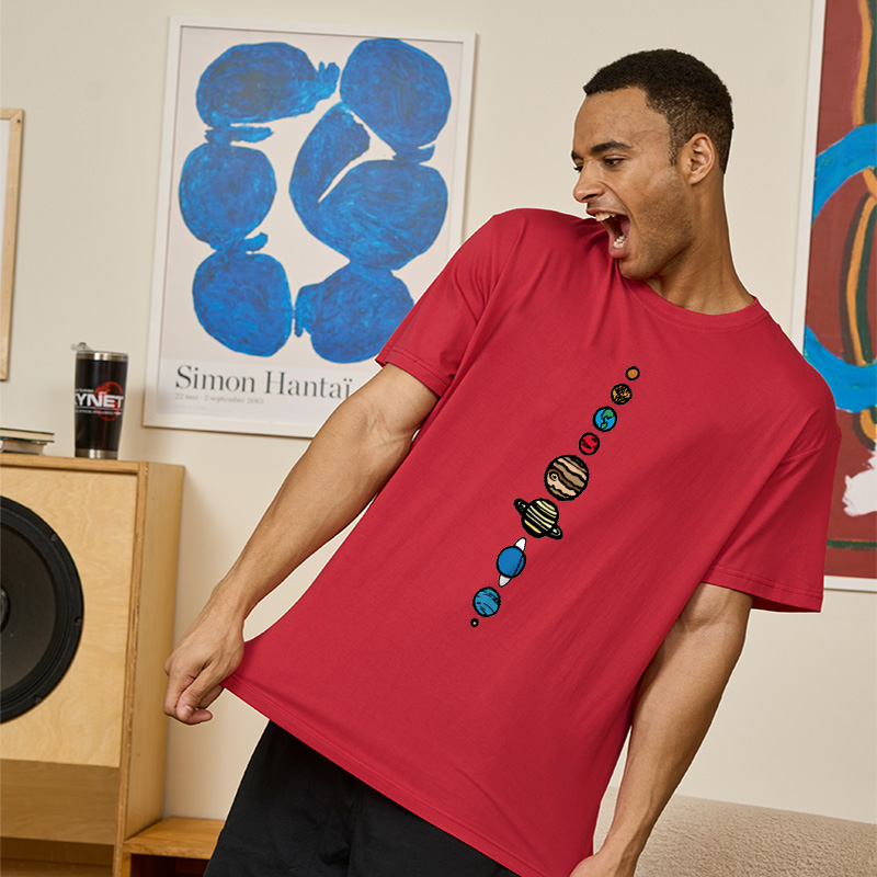 Space Nerd Planets Geek T-Shirt