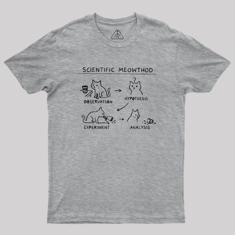 Scientific Meowthod Geek T-Shirt