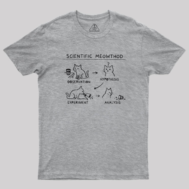 Scientific Meowthod Geek T-Shirt