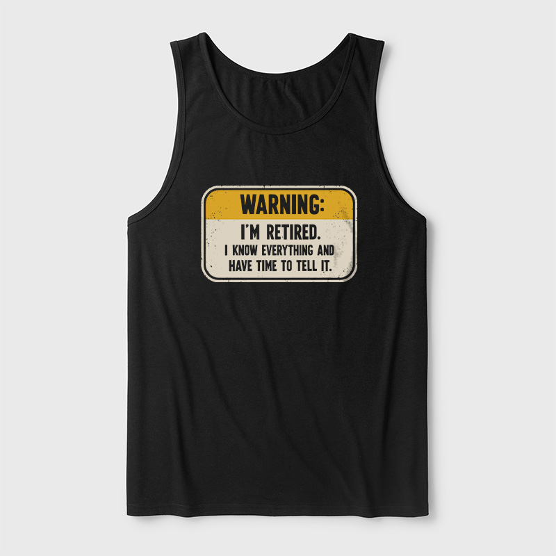 Retired and Ready to Share Ultra Soft Heather Tank